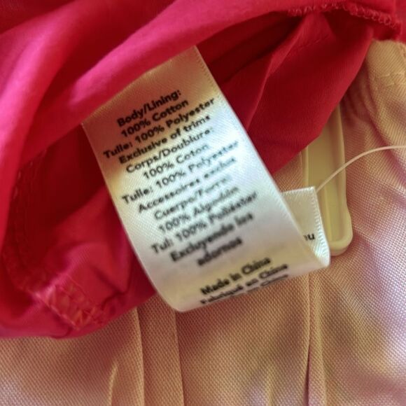 New Disney Minnie Mouse Tutu couture pink chambray dress panty 12M - Picture 10 of 10